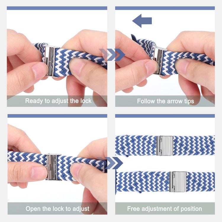 Braided Band for Apple Watch 41mm / 40mm / 38mm - Multicolour