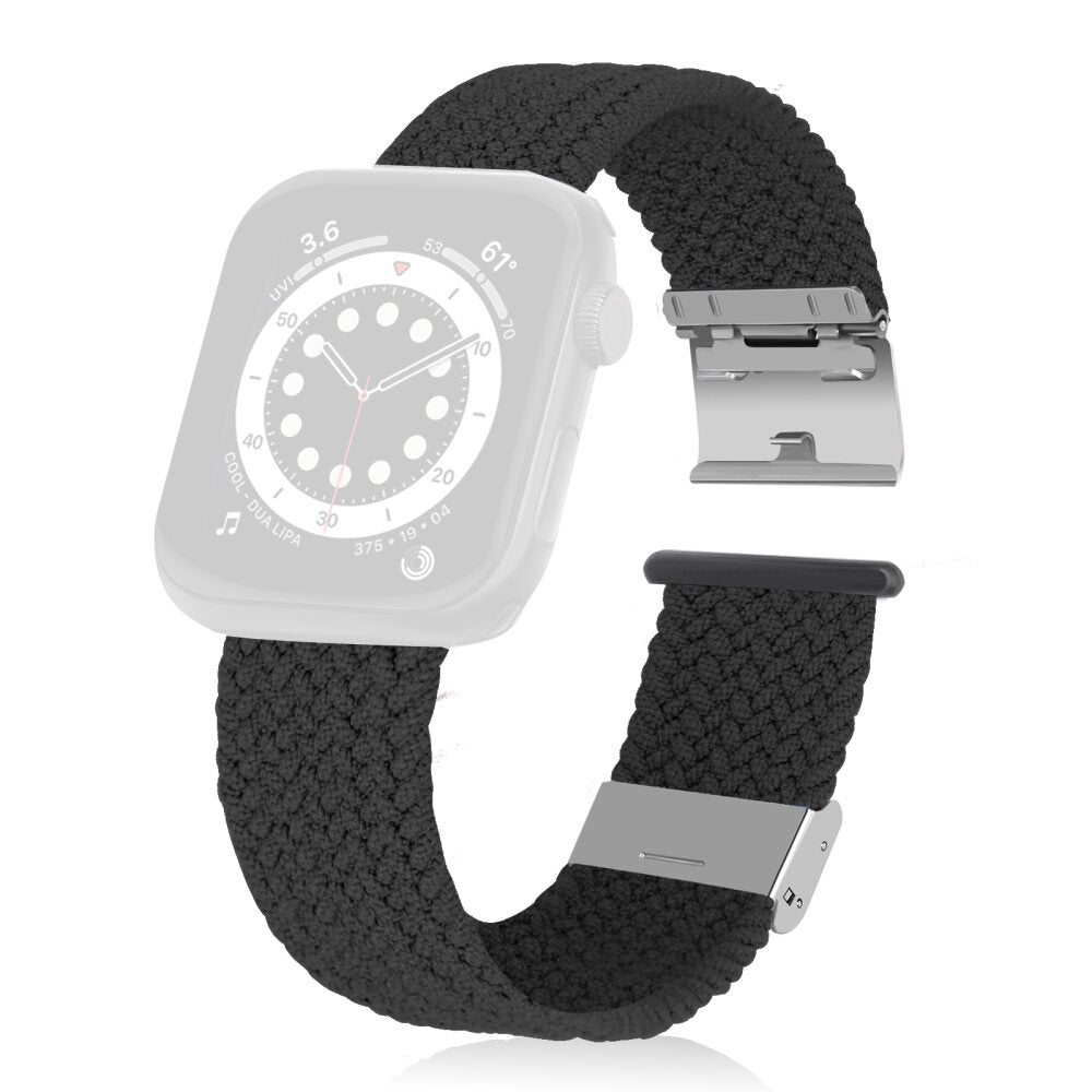 Apple Watch Band 49mm / 45mm / 44mm / 42mm Black-Braided