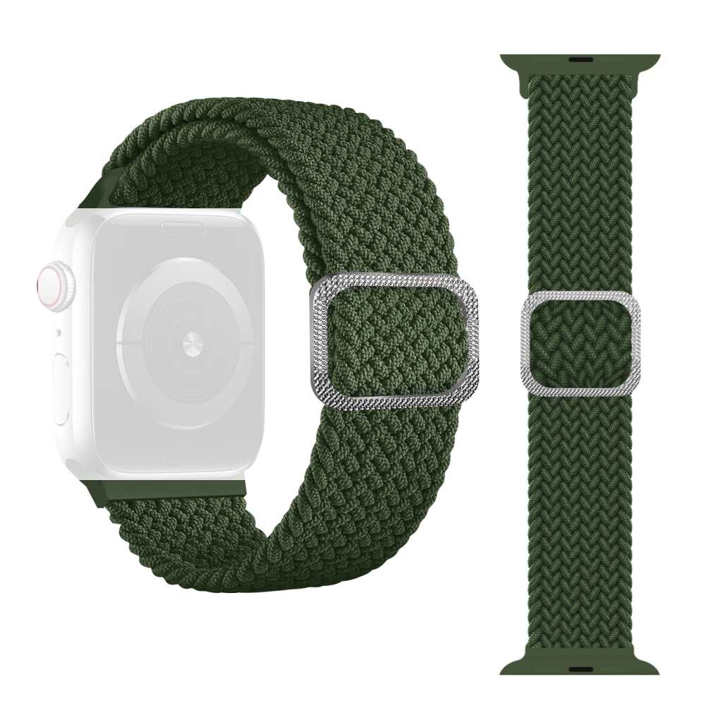Braided Band for Apple Watch 49mm / 45mm / 44mm / 42mm - Green