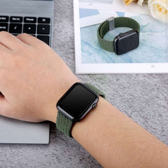 Braided Band for Apple Watch Series 41mm / 40mm / 38mm - Olive Green
