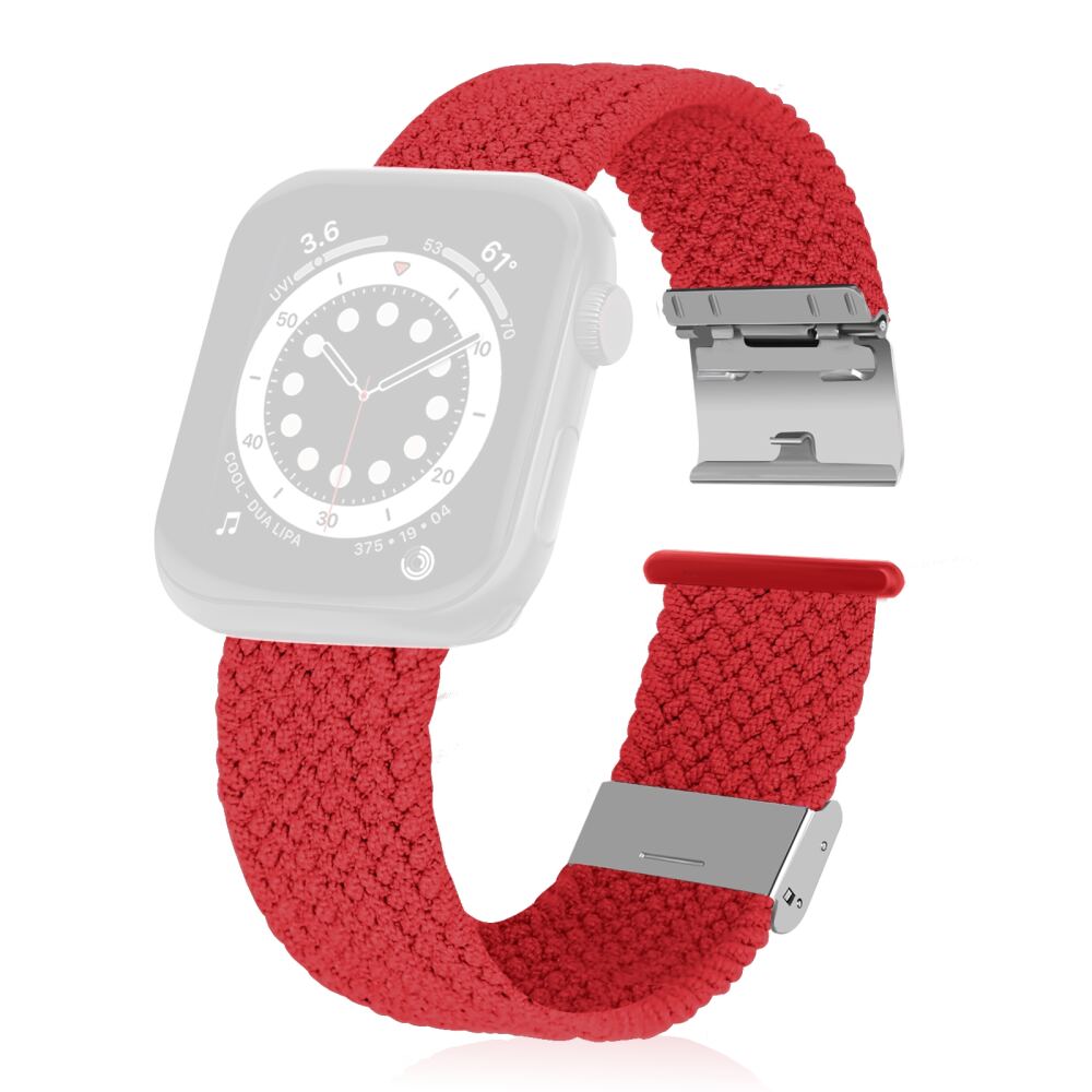 Braided Band for Apple Watch Series 41mm / 40mm / 38mm - Red