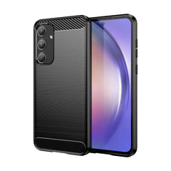 Samsung Galaxy A55 Case Brushed Texture TPU - Black