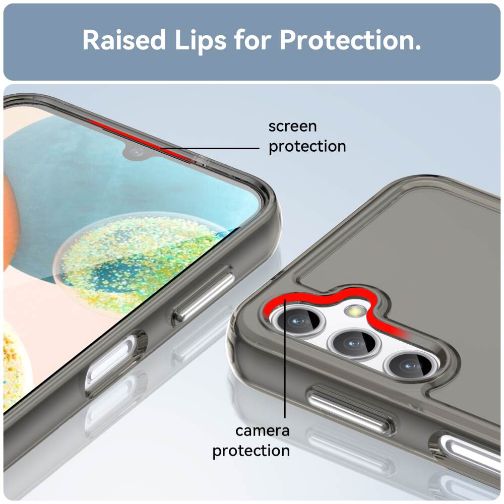 Samsung Galaxy A14 4G Case Candy Series TPU - Transparent Grey