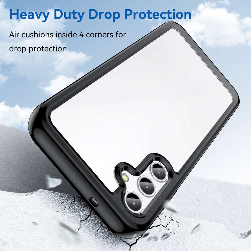 Samsung Galaxy A14 4G Case Colorful Series Acrylic + TPU - Black