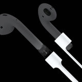 Earphone Anti-lost Strap for AirPods 2 / AirPods 1 Silicone - Black