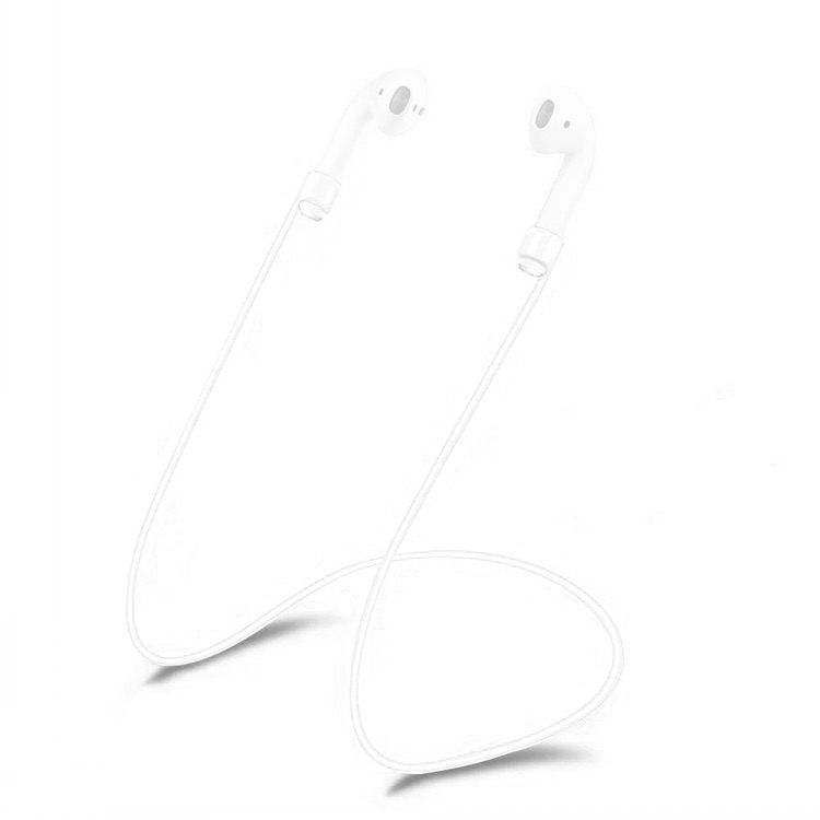 Earphone Anti-lost Strap for AirPods 2 / AirPods 1 Silicone - White