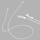 Earphone Anti-lost Strap for AirPods 2 / AirPods 1 Silicone - White
