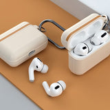 Earphone Protective Case with Hook For AirPods Pro - Navy Blue