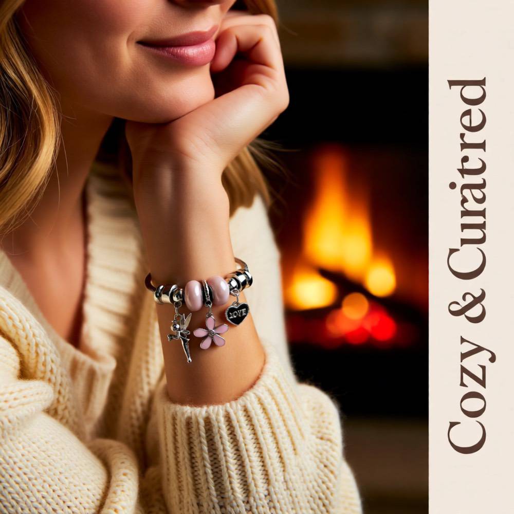 Elegant Heart Shape Butterfly Stainless Steel Asymmetrical Plating Bangle