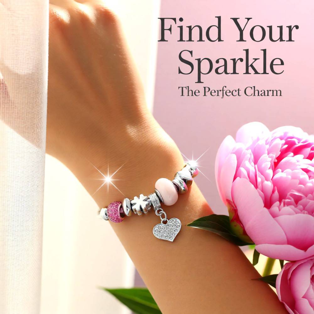 Elegant Heart Stainless Steel Asymmetrical Plated Bangle