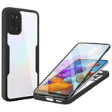 Samsung Galaxy A21S Case Made With Acrylic and TPU - Black