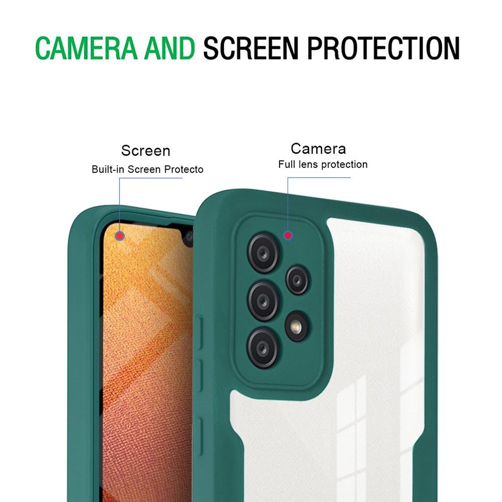 Samsung Galaxy A52 5G Case Made With Acrylic and TPU - Black