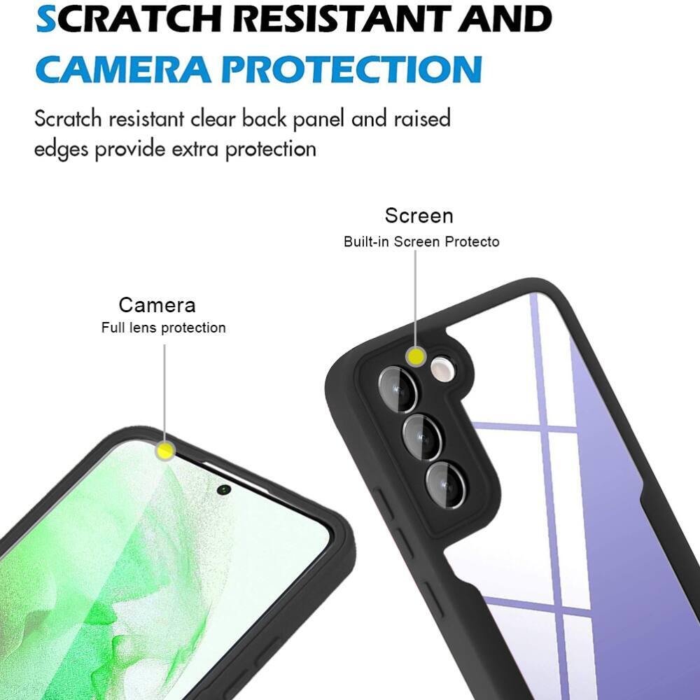 Samsung Galaxy S22 Plus 5G Case Made With Acrylic and TPU - Black