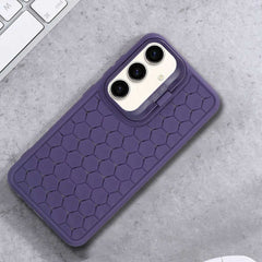 Samsung Galaxy A25 Case Honeycomb Radiating - Purple