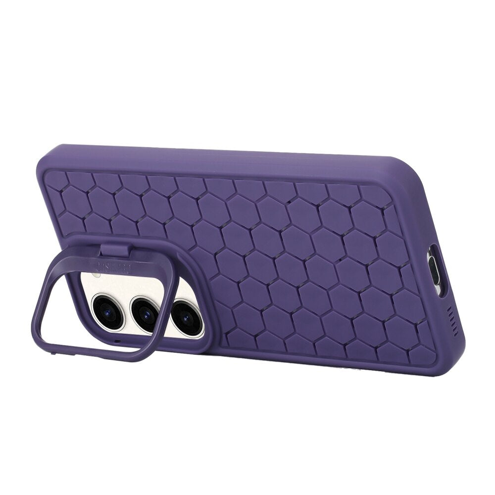 Samsung Galaxy A25 Case Honeycomb Radiating - Purple