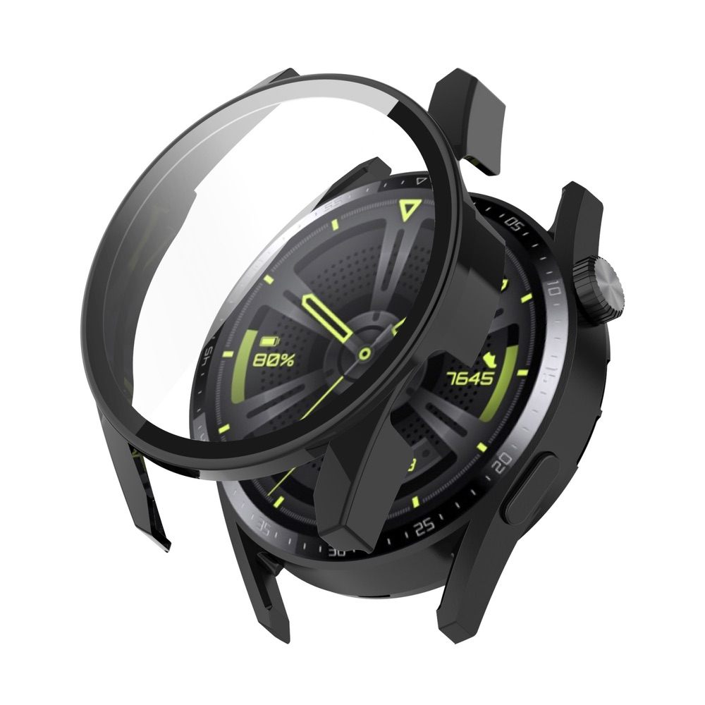 Huawei Watch GT 3 46mm Case With Tempered Glass - Black