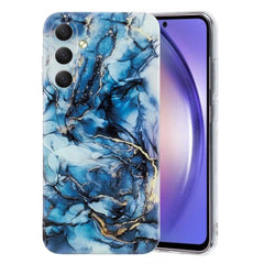 Samsung Galaxy A05s Case IMD Marble Pattern TPU - Grey