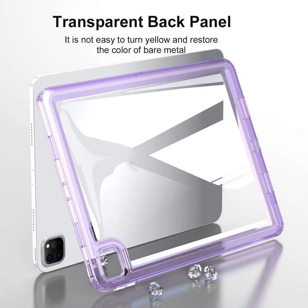 iPad Air 5 2022 / iPad Air 4 2020 Transparent Acrylic TPU - Pink