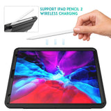 iPad Pro 12.9 2020 Case With Screen Protector - Black
