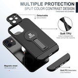 iPhone 11 case With Small Tail Holder Made With TPU + PC - Black