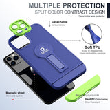 iPhone 11 Pro Case With Small Tail Holder - Blue Green