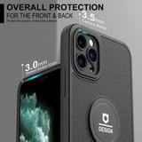iPhone 11 Pro Max Case With Small Tail Holder - Black