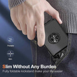 iPhone 13 Case With Sliding Camshield Armor - Black