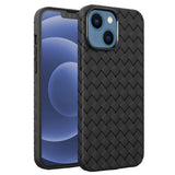 iPhone 14 Case BV Woven All-inclusive Made With TPU - Black