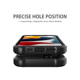 iPhone 14 Case Made With Shockproof PC TPU Material - Black