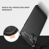 iPhone 14 Case Made With Shockproof TPU Material - Black