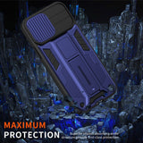 iPhone 14 Plus Case Sliding CamShield Magnetic & Kickstand - Black