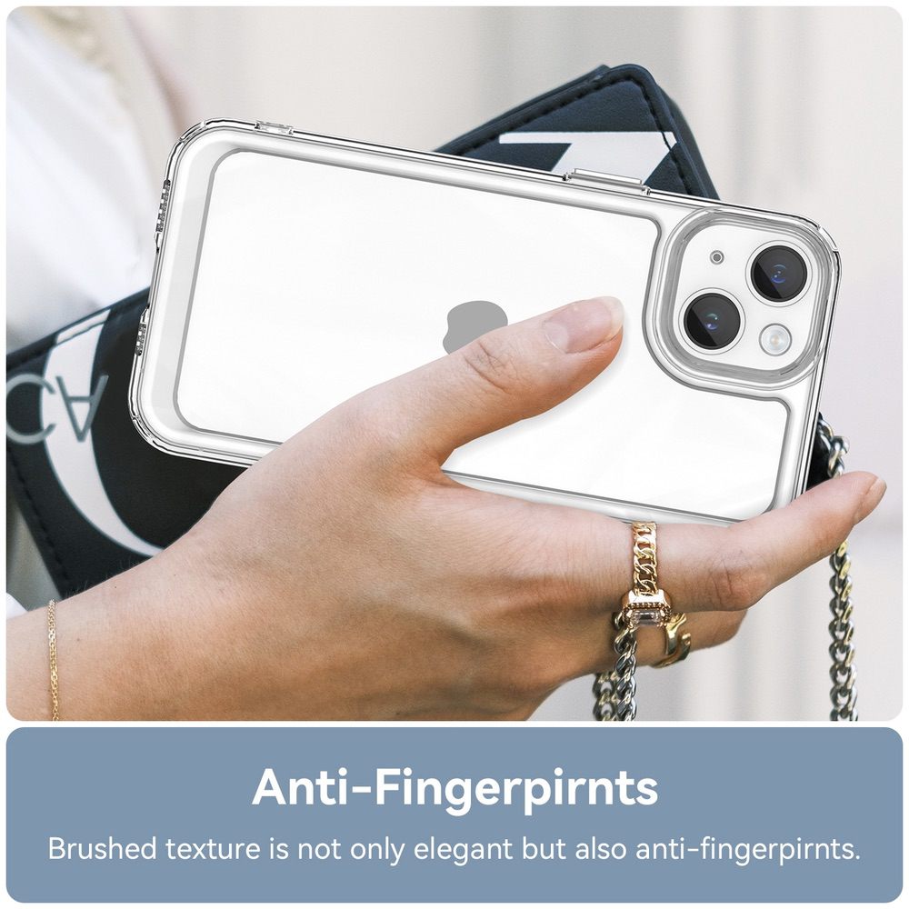 iPhone 15 Case Candy Series Shockproof Transparent