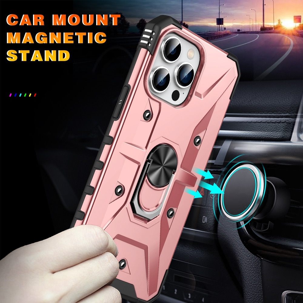 iPhone 15 Case Made With TPU and PC - Rose Gold