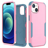 iPhone 15 Plus Case Commuter Shockproof Armor Heavy Duty - Pink