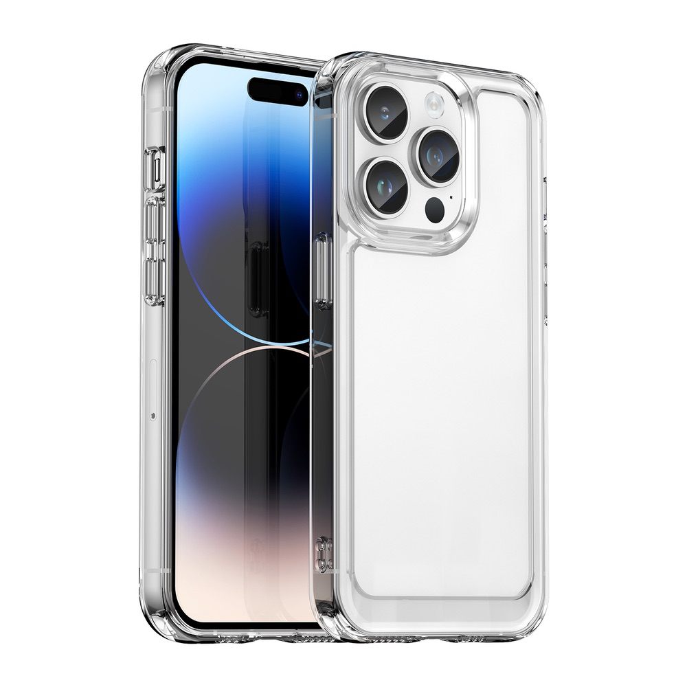iPhone 15 Pro Case Candy Series Shockproof Transparent