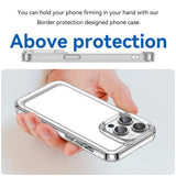 iPhone 15 Pro Max Case Candy Series Shockproof Transparent