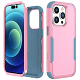 iPhone 15 Pro Max Case Commuter Shockproof Armor Heavy Duty - Pink