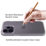 iPhone 15 Pro Max Case Shockproof Protective TPU + Acrylic - Transparent