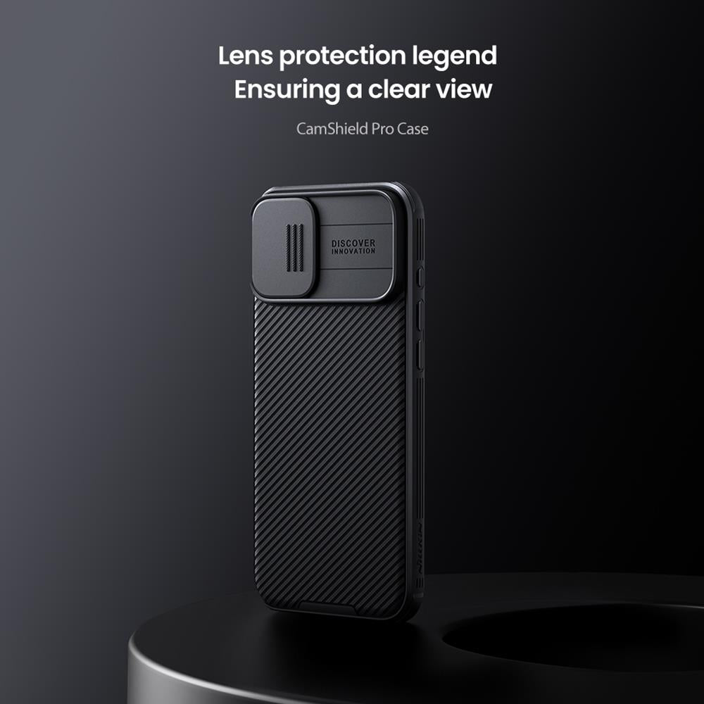 iPhone 16 Case Protective NILLKIN CamShield Pro - Black