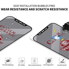 iPhone 16 Plus Privacy Ceramic Film - Full Coverage HD Anti-Peep Screen Guard