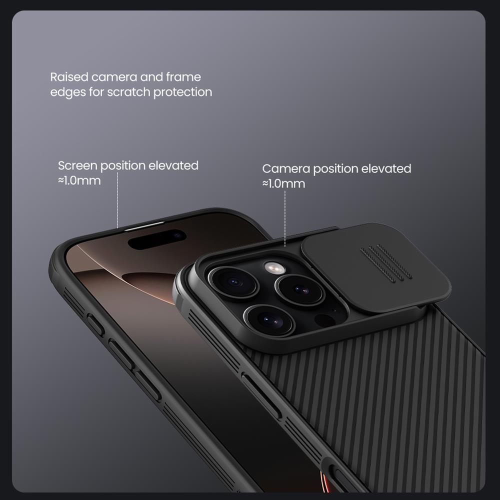 iPhone 16 Pro Max Case NILLKIN CamShield Pro - Black