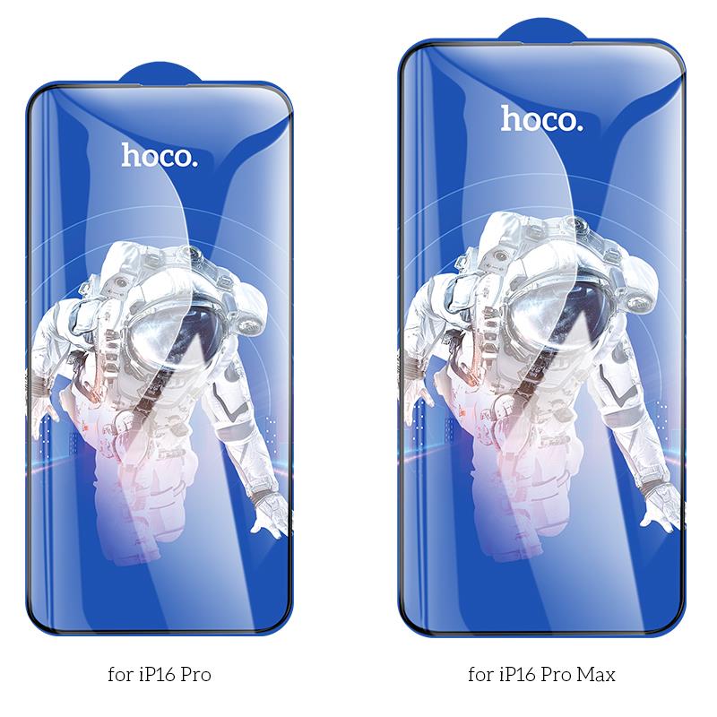 iPhone 16 Pro Max Screen Protector Hoco G14 Full-Screen Tempered glass