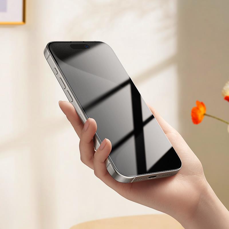 iPhone 16 Pro Max Screen Protector Hoco G15 Privacy Protection Tempered glass