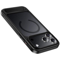iPhone 17 Case HOCO AS12 MagSafe Semi-Transparent Kickstand Cover