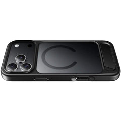 iPhone 17 Case HOCO AS12 MagSafe Semi-Transparent Kickstand Cover