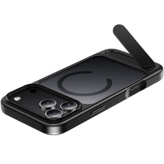 iPhone 17 Case HOCO AS12 MagSafe Semi-Transparent Kickstand Cover