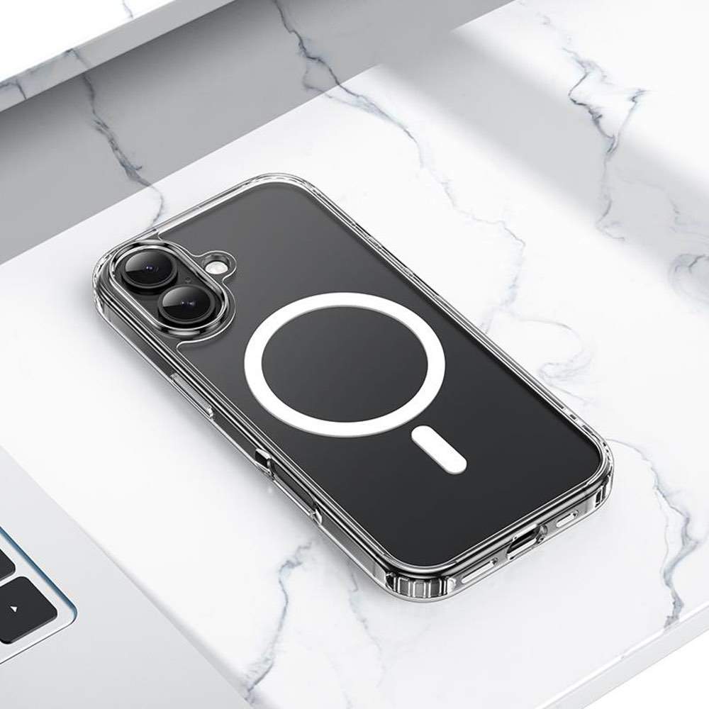 iPhone 17 Case HOCO MagSafe Clear Airbag Shockproof Back Cover