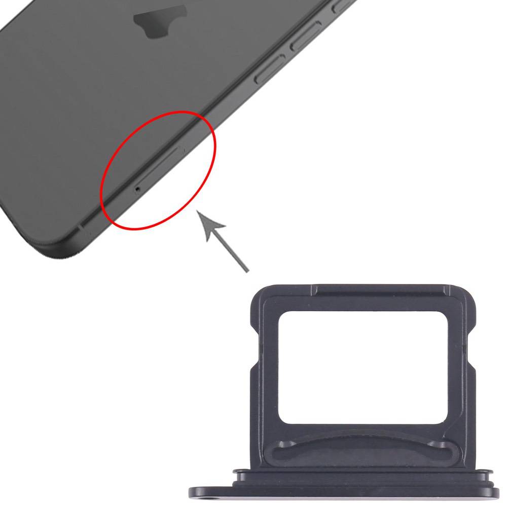 iPhone 17 Dual SIM Card Tray - Black