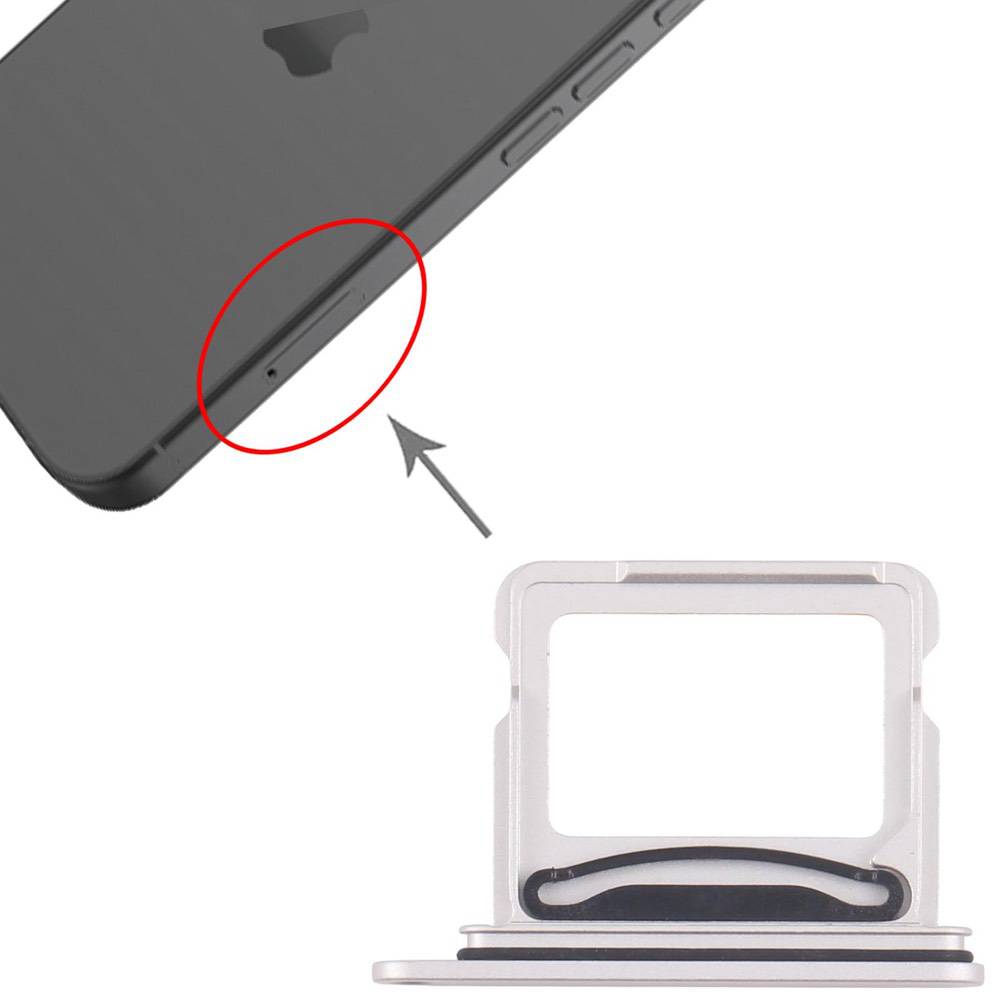 iPhone 17 Dual SIM Card Tray - White