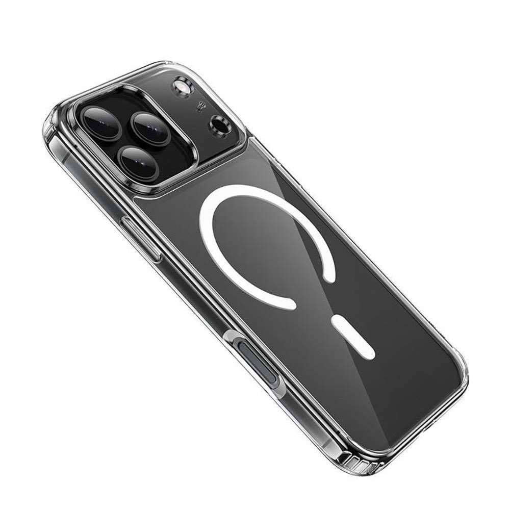 iPhone 17 Pro Case - Clear Acrylic MagSafe Cover (Transparent)